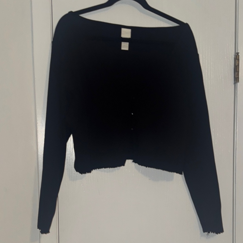 H&M Black Button Down Shirt